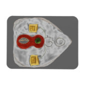 ミュージカルモダン楽器モンタージュプレミアムFlexi M マグネット (横)