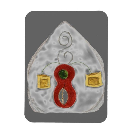 ミュージカルモダン楽器モンタージュプレミアムFlexi M マグネット (縦)