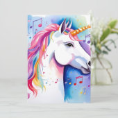 ミュージカルユニコーンサンキューカード サンキューカード (スタンド正面)