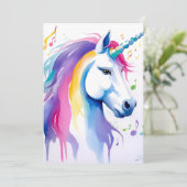 ミュージカルユニコーンサンキューカード サンキューカード (スタンド正面)