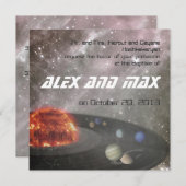 ミュージカルユニバース-バプティスマ招待状 招待状 (正面/裏面)