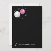 ミュージカルライユニークツホリデーファミリーフォト シーズンカード (裏面)