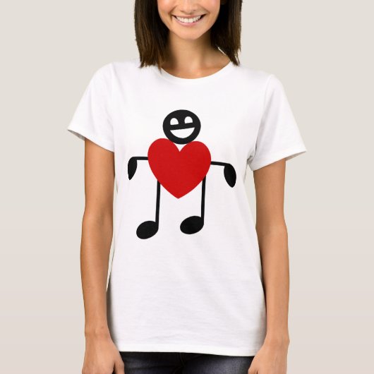 ミュージカルラブ Tシャツ (正面)