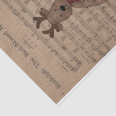 ミュージカルルドルフ赤ノーズトナディテディベア 薄葉紙 (詳細)