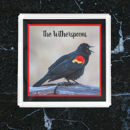 ミュージカルレウィングブラックバードin湿地 アクリルトレー