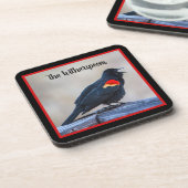 ミュージカルレウィングブラックバードin湿地 コースター (左側)