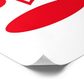 ミュージカルレッドポスター ポスター (角)