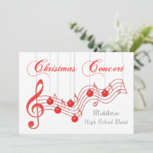 ミュージカルレッドレースクリスマスコンサート 招待状 (スタンド正面)