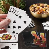 ミュージカルヴァイオリン動揺してクラシカル音楽 トランプ (インサイチュ)