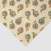 ミュージカルヴィンテージクリスマスホフランスのーン 薄葉紙 (詳細)