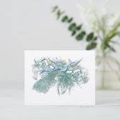 ミュージカルヴィンテージ孔雀結婚鳥の願い井戸 エンクロージャーカード (スタンド正面)