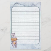 ミュージカルヴィンテージ書文具紙 便箋 (裏面)