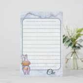 ミュージカルヴィンテージ書文具紙 便箋 (スタンド正面)