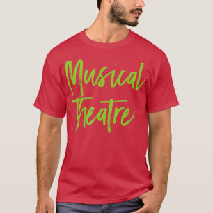ミュージカル劇場リハーサル用ファン Tシャツ