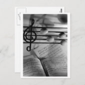 ミュージカル卵 ポストカード (正面/裏面)