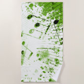 ミュージカル大気7 ビーチタオル (正面)