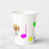 ミュージカル子犬の宇宙船 紙コップ (左)