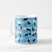 ミュージカル子猫 コーヒーマグカップ (正面左)