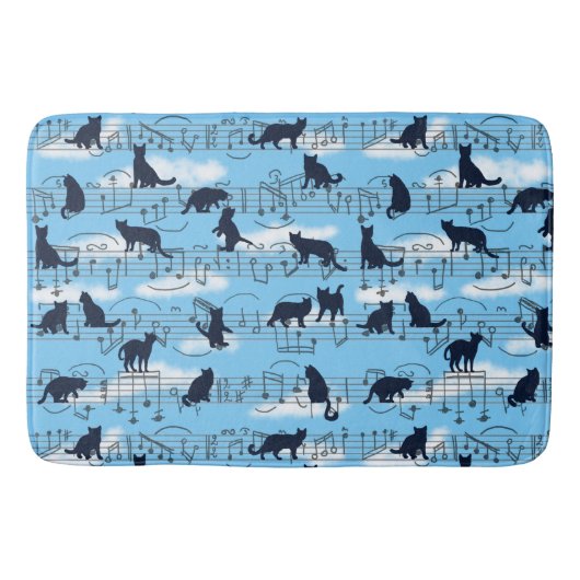 ミュージカル子猫 バスマット (正面)