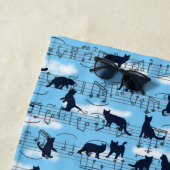 ミュージカル子猫 ビーチタオル (インサイチュ)