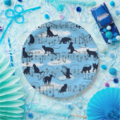 ミュージカル子猫 ペーパープレート (パーティー)