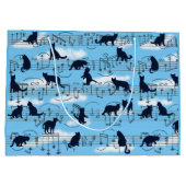 ミュージカル子猫 ラージペーパーバッグ (裏面)