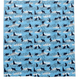 ミュージカル子 シャワーカーテン