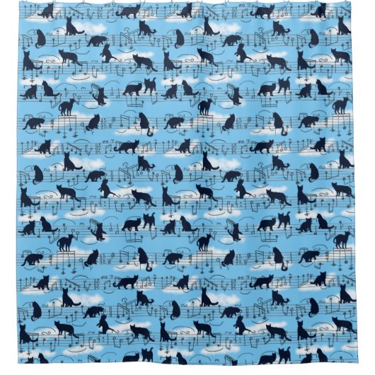 ミュージカル子 シャワーカーテン (正面)