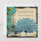 ミュージカル孔雀バードケージナス日付を保存 セーブザデート (裏面)