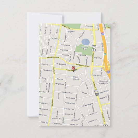 ミュージカル孔雀バードケージフェザーウェディングエグッズ 招待状 (裏面)