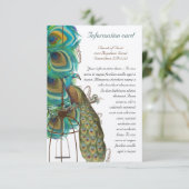 ミュージカル孔雀バードケージフェザーウェディング侵入 招待状 (スタンド正面)