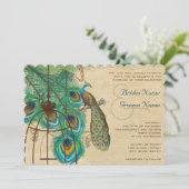 ミュージカル孔雀バードケージフェザーウェディング侵入 招待状 (スタンド正面)