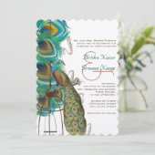 ミュージカル孔雀バードケージフェザーウェディング侵入 招待状 (スタンド正面)