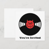 ミュージカル悪魔 招待状 (正面/裏面)