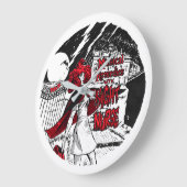 ミュージカル救済と夜ナース ラージ壁時計 (傾斜)