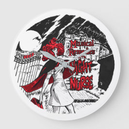 ミュージカル救済と夜ナース ラージ壁時計