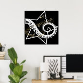 ミュージカル星ゴールデンノート ポスター (ホームオフィス)