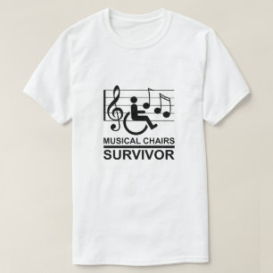 ミュージカル椅子 – 生存者 Tシャツ
