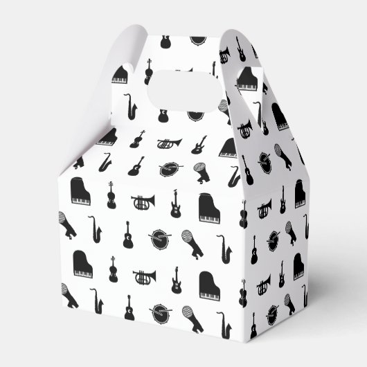 ミュージカル楽器カスタム背景色 フェイバーボックス (裏面サイド)