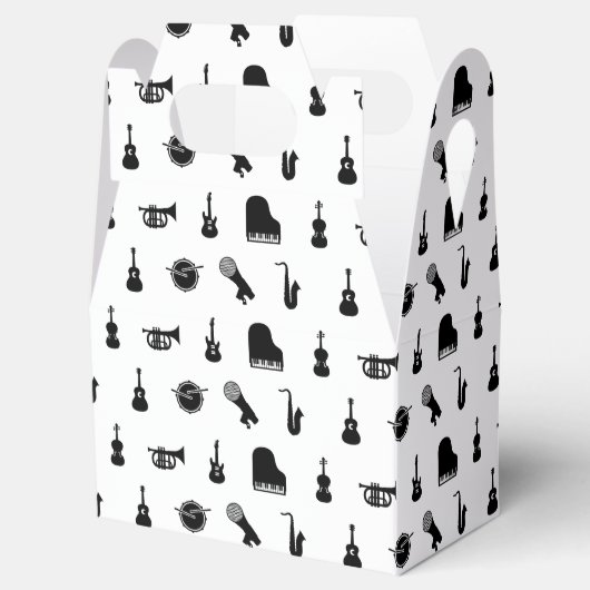 ミュージカル楽器カスタム背景色 フェイバーボックス (オープン)