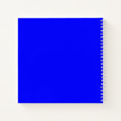 ミュージカル楽器カラフルギターレッドイエロー ノートブック (裏面)