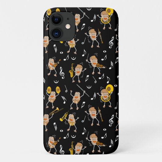 ミュージカル楽器ロックケースメイトiPhoneケース Case-Mate iPhoneケース (裏面)