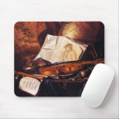 ミュージカル楽器絵画の贈り物 マウスパッド (マウス)