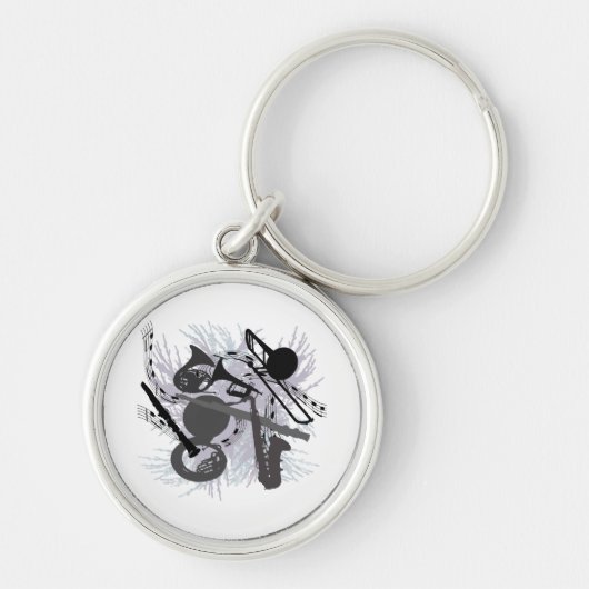 ミュージカル楽器 キーホルダー (正面)