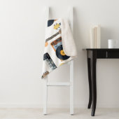 ミュージカル楽器：シームレスな水色 シェルパブランケット (インサイチュ)