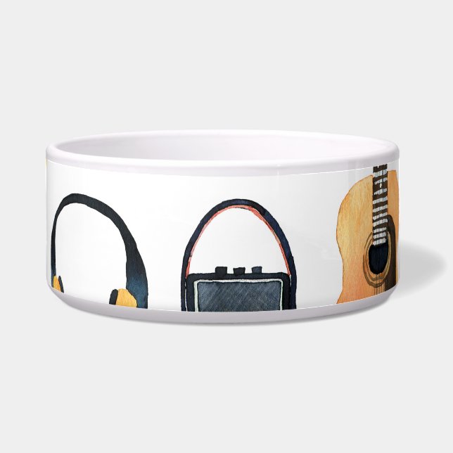 ミュージカル楽器：シームレスな水色 ボウル (正面)