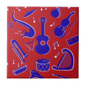 ミュージカル楽器 タイル (正面)