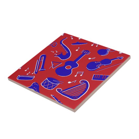 ミュージカル楽器 タイル (側面)