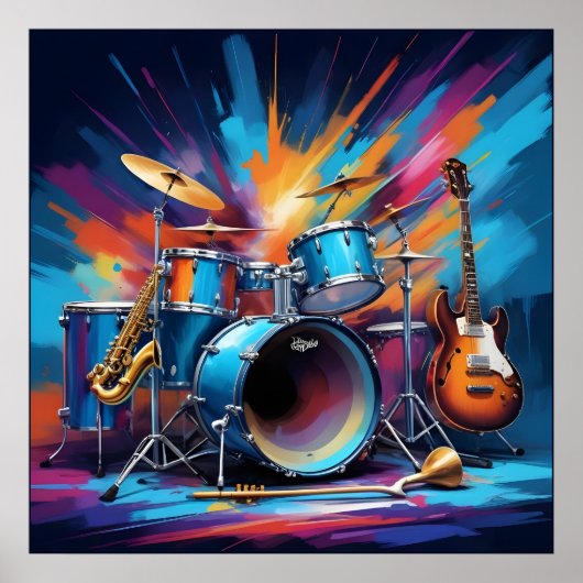 ミュージカル楽器 ポスター (正面)