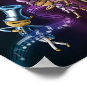 ミュージカル楽器 ポスター (角)